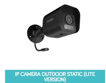 IP CAMERA OUTDOOR STATIC (LITE VERSION)